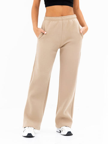 Tan Wide Leg Tracksuit