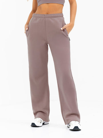 Dusty Pink Wide Leg Tracksuit