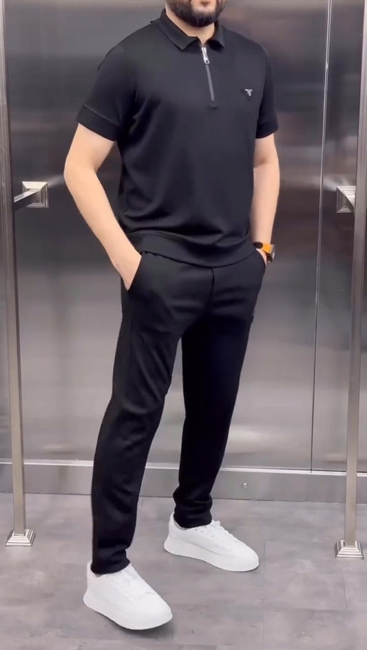 Black Prada Tracksuit