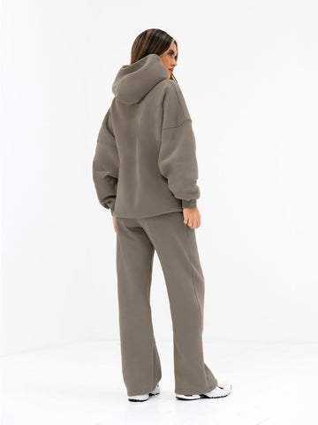 Safari Green Wide Leg Tracksuit