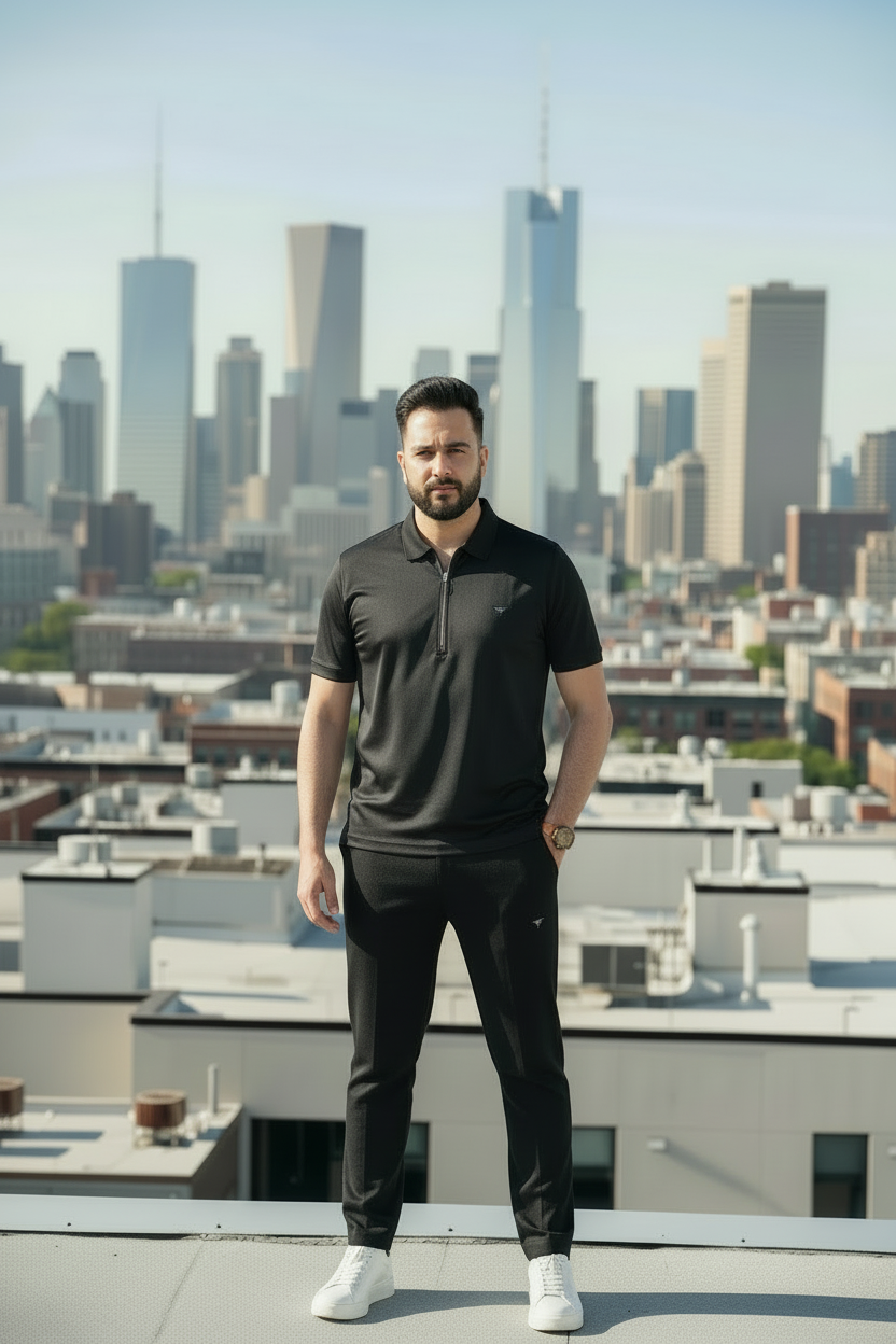 Black Prada Tracksuit