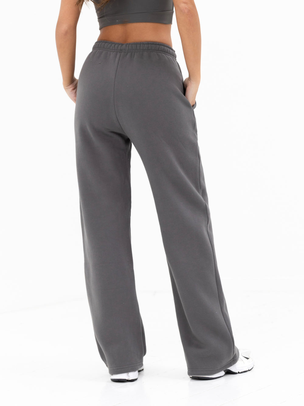 Grey Wide Leg Tracksuit